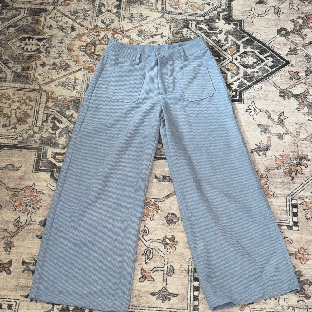 Women’s Light Blue Pants - Picture 3 of 6